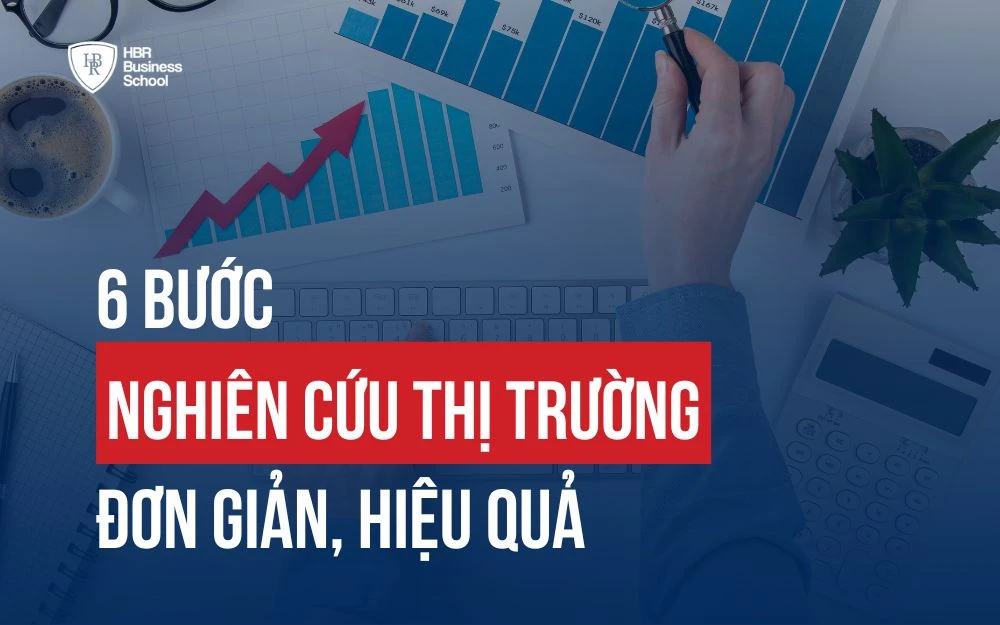 6 BƯỚC NGHIÊN CỨU THỊ TRƯỜNG ĐƠN GIẢN, HIỆU QUẢ CHO DOANH NGHIỆP