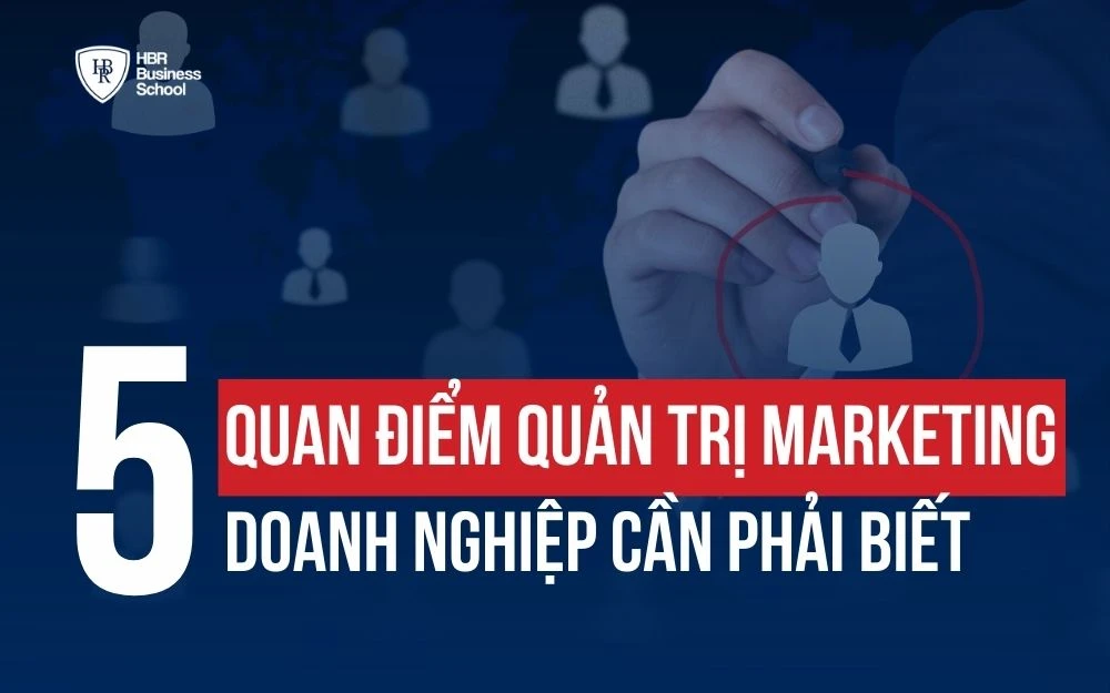 QUẢN TRỊ MARKETING LÀ GÌ? 5 QUAN ĐIỂM QUẢN TRỊ MARKETING