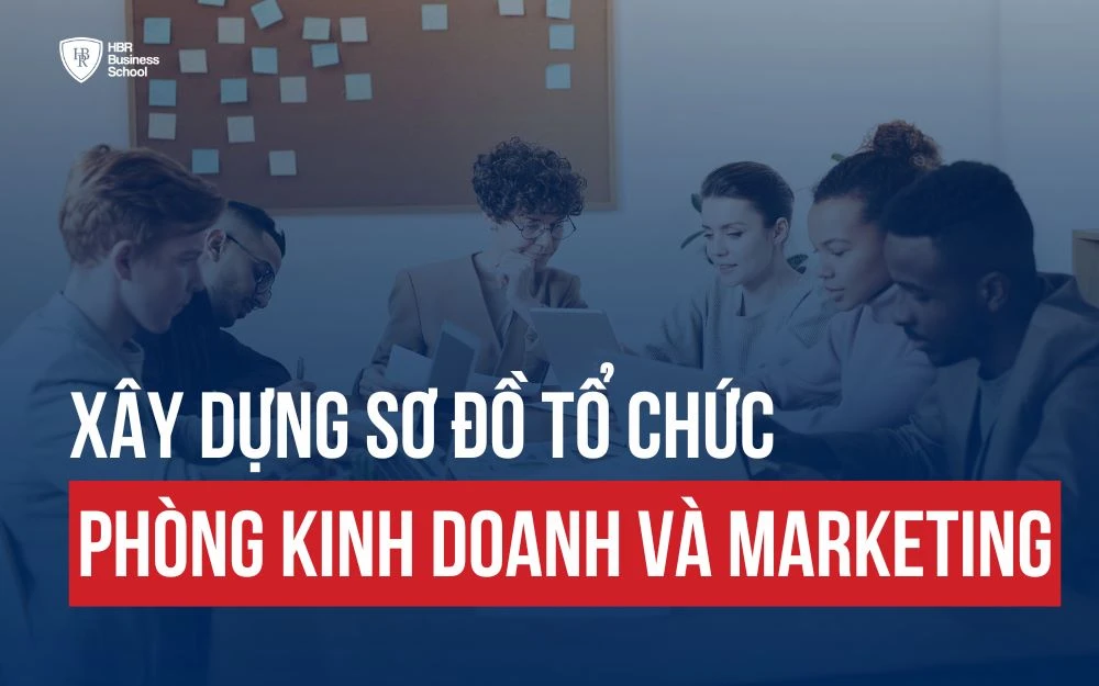 XÂY DỰNG SƠ ĐỒ TỔ CHỨC PHÒNG KINH DOANH VÀ PHÒNG MARKETING