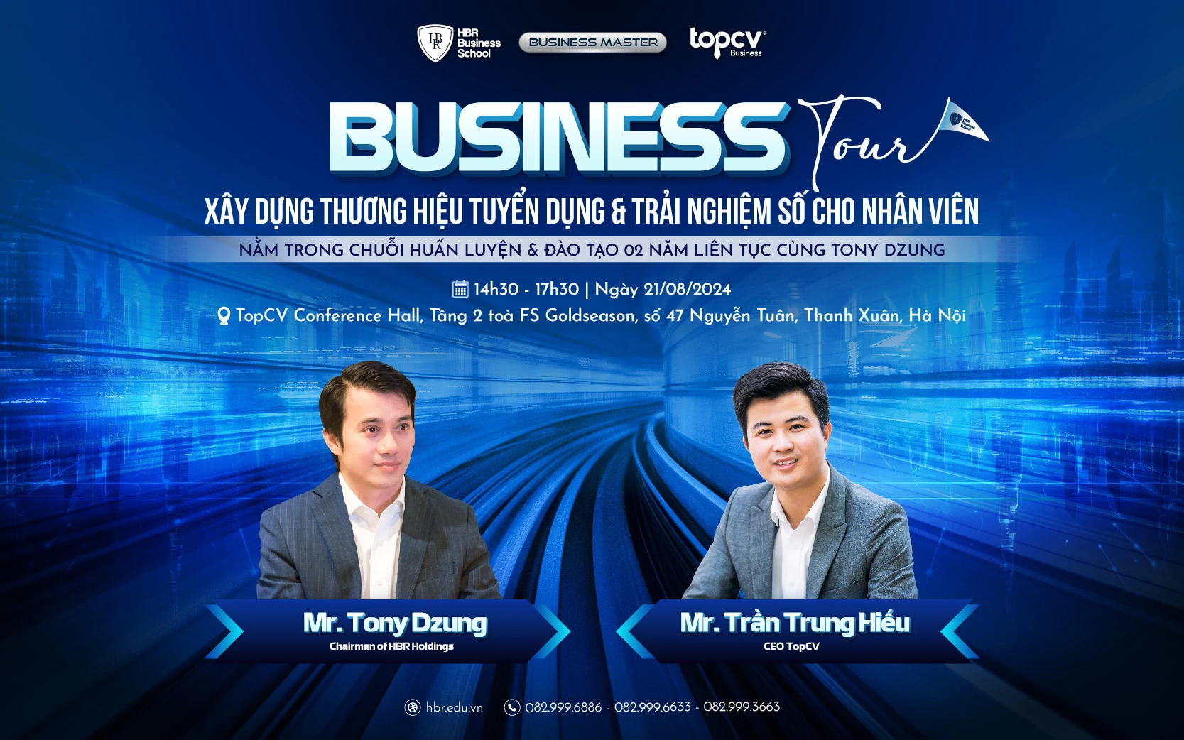 BUSINESS TOUR: XÂY DỰNG THƯƠNG HIỆU TUYỂN DỤNG & TRẢI NGHIỆM SỐ CHO NHÂN VIÊN