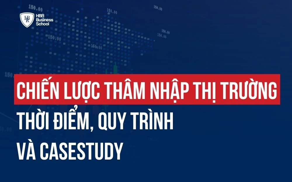 CHIẾN LƯỢC THÂM NHẬP THỊ TRƯỜNG: THỜI ĐIỂM, QUY TRÌNH VÀ CASE STUDY