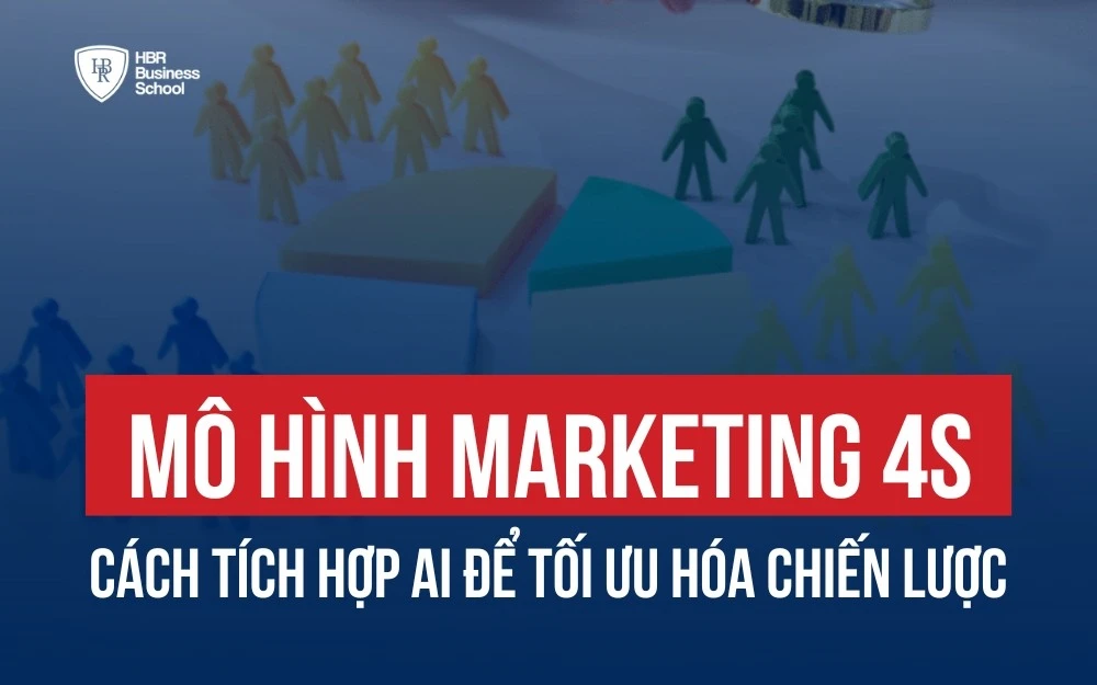 MÔ HÌNH MARKETING 4S VÀ CÁCH TÍCH HỢP AI ĐỂ TỐI ƯU HÓA CHIẾN LƯỢC