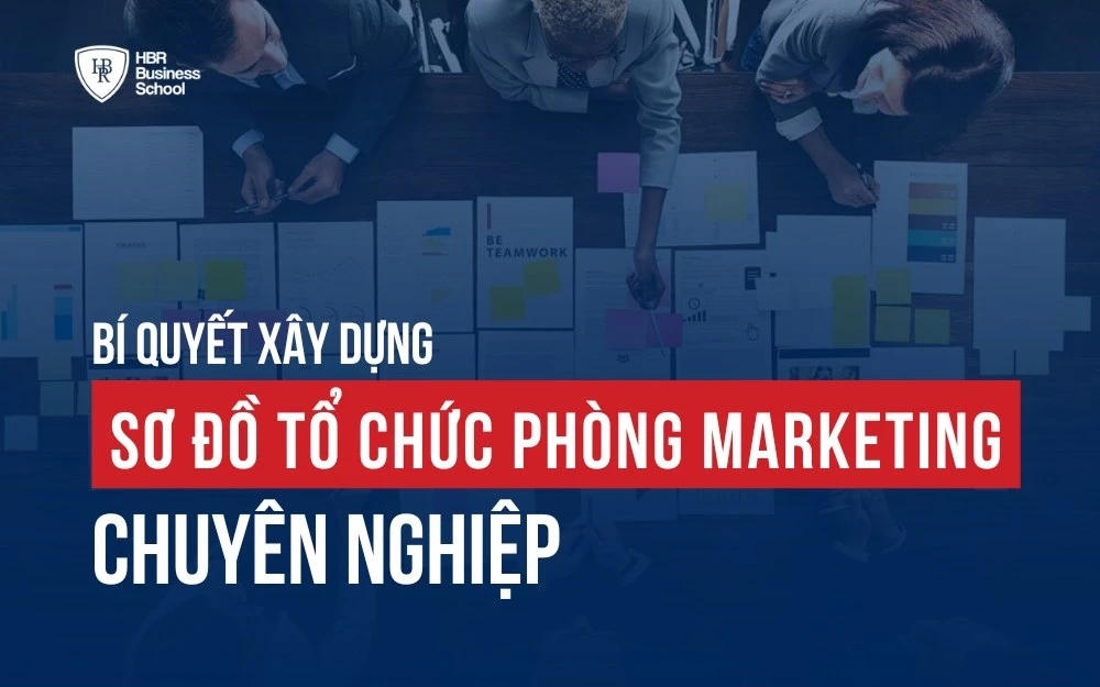 BÍ QUYẾT XÂY DỰNG SƠ ĐỒ TỔ CHỨC PHÒNG MARKETING CHUYÊN NGHIỆP