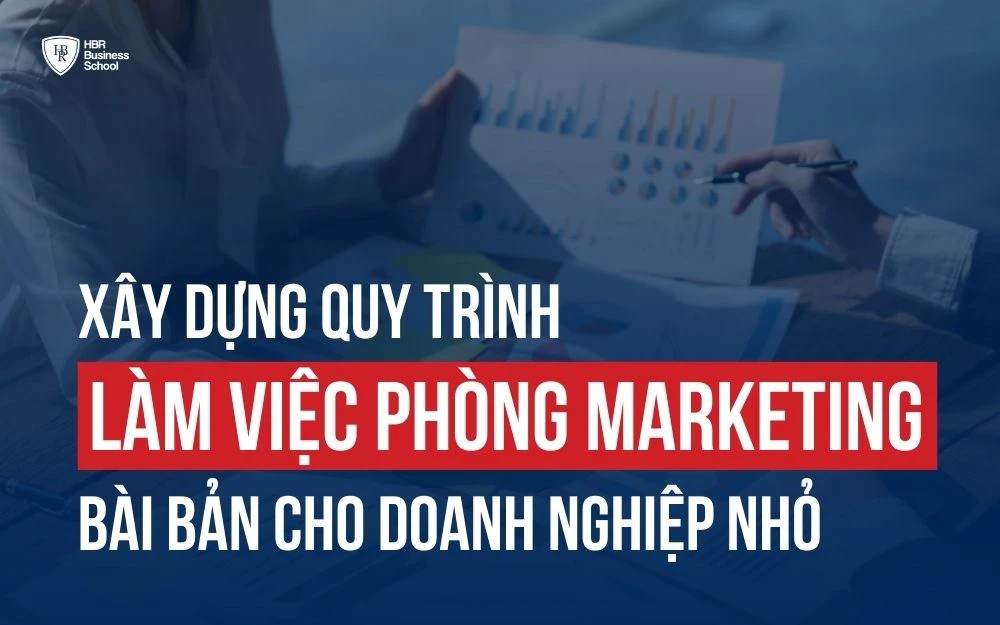 [A-Z] QUY TRÌNH LÀM VIỆC PHÒNG MARKETING HIỆU QUẢ CHO DOANH NGHIỆP VỪA VÀ NHỎ