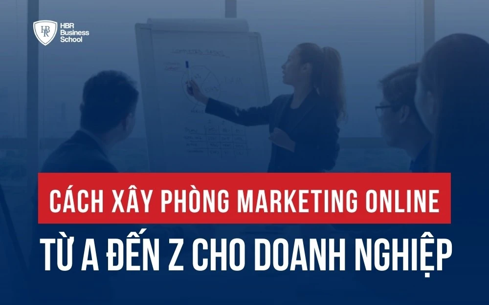 CÁCH XÂY PHÒNG MARKETING ONLINE TỪ A ĐẾN Z CHO DOANH NGHIỆP