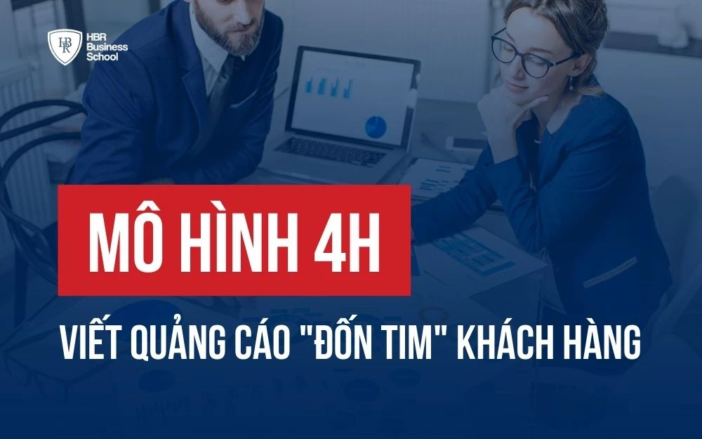 MÔ HÌNH 4H - CÔNG CỤ VIẾT CONTENT QUẢNG CÁO "ĐỐN TIM" KHÁCH HÀNG