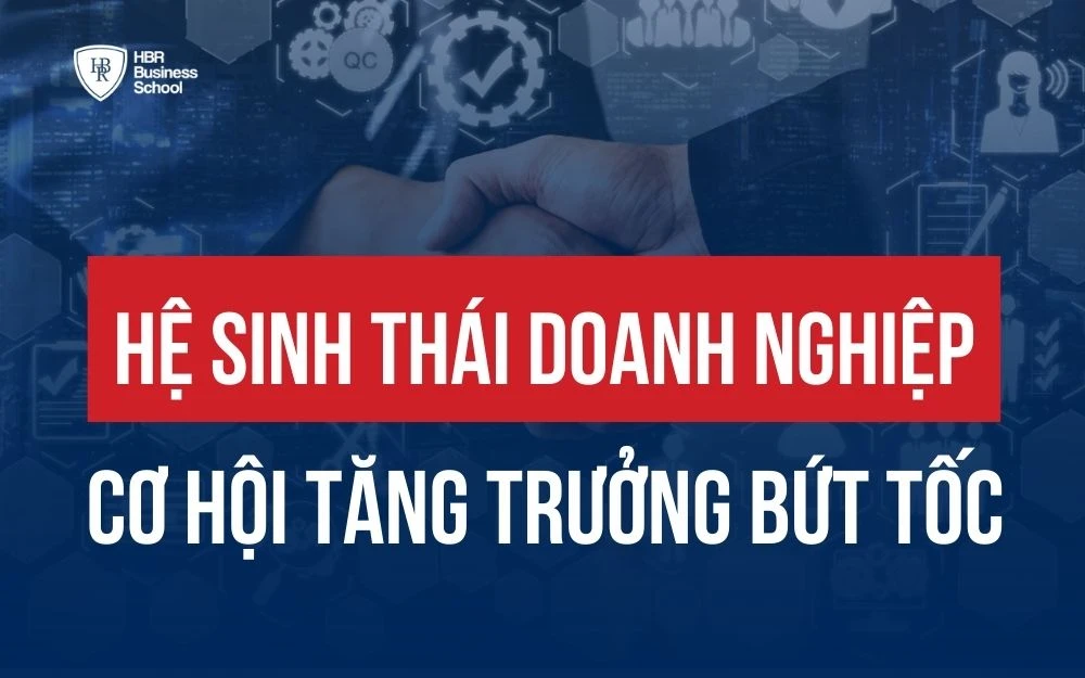 HỆ SINH THÁI DOANH NGHIỆP- CƠ HỘI TĂNG TRƯỞNG BỨT TỐC CHO DOANH NGHIỆP