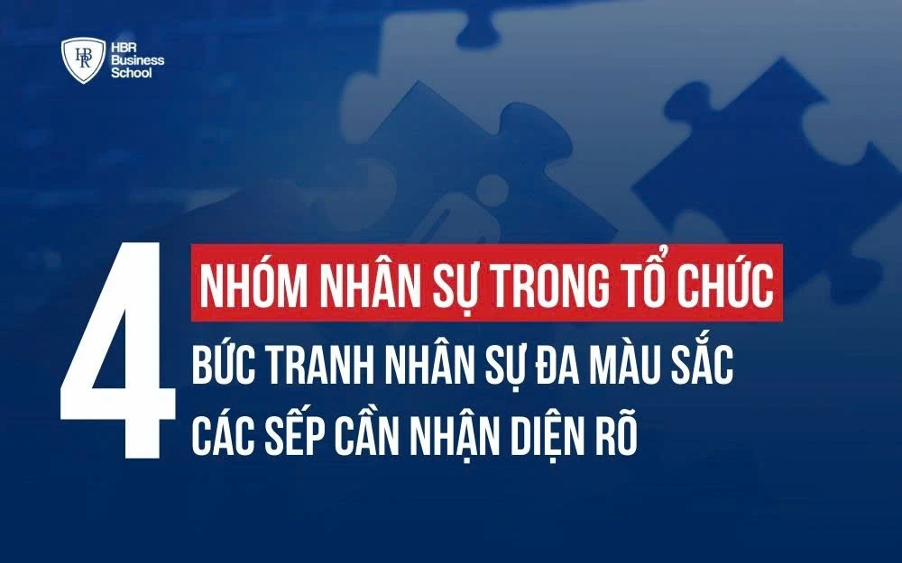 4 NHÓM NHÂN SỰ TRONG DOANH NGHIỆP - BỨC TRANH ĐA MÀU SẮC CÁC SẾP CẦN NHẬN DIỆN RÕ