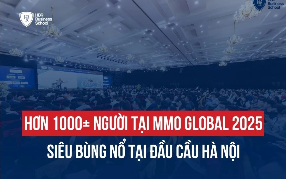 HƠN 1000 NGƯỜI ĐANG THAM DỰ SỰ KIỆN MMO GLOBAL 2025 TẠI ĐẦU CẦU HÀ NỘI