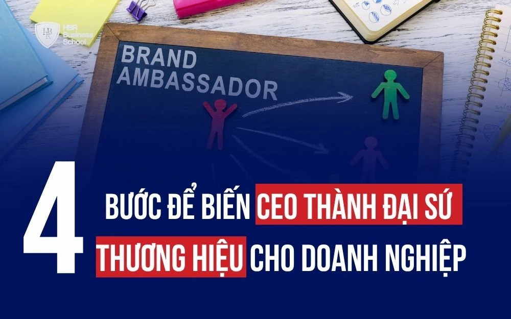 4 BƯỚC ĐỂ BIẾN CEO THÀNH ĐẠI SỨ THƯƠNG HIỆU CHO DOANH NGHIỆP