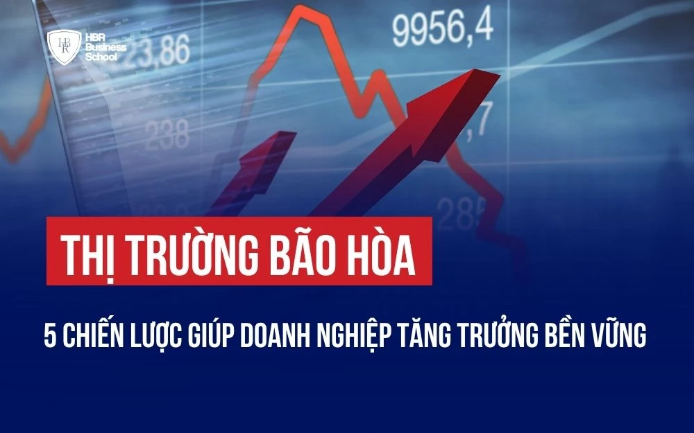 THỊ TRƯỜNG BÃO HÒA: 5 CHIẾN LƯỢC GIÚP DOANH NGHIỆP TĂNG TRƯỞNG BỀN VỮNG