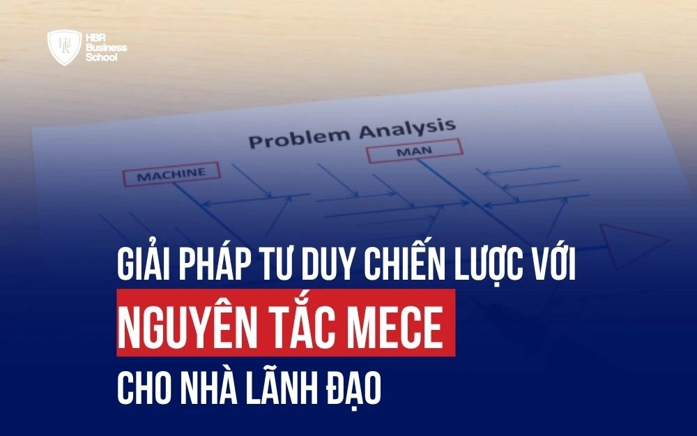 GIẢI PHÁP TƯ DUY CHIẾN LƯỢC VỚI NGUYÊN TẮC MECE CHO NHÀ LÃNH ĐẠO