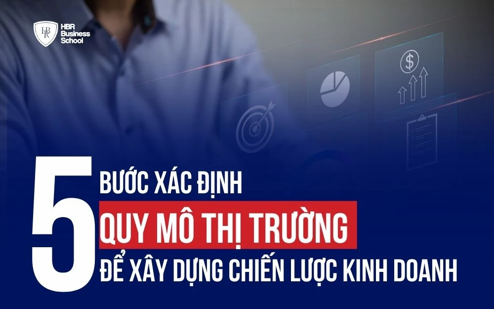 5 BƯỚC XÁC ĐỊNH QUY MÔ THỊ TRƯỜNG ĐỂ XÂY DỰNG CHIẾN LƯỢC KINH DOANH