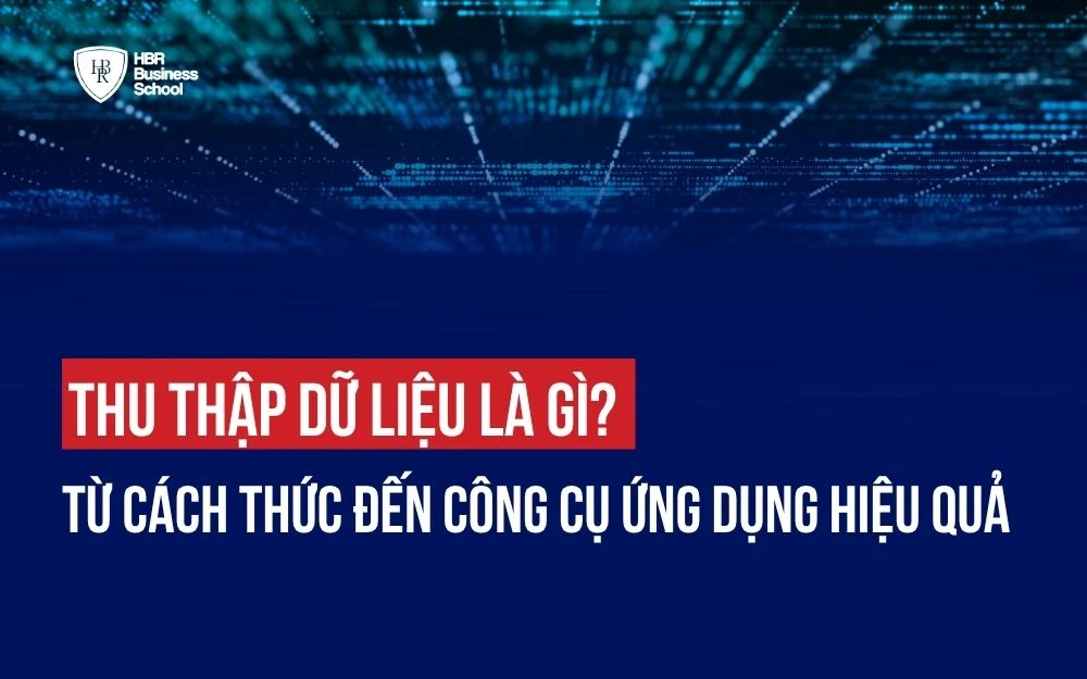 THU THẬP DỮ LIỆU LÀ GÌ? TỪ CÁCH THỨC ĐẾN CÔNG CỤ ỨNG DỤNG HIỆU QUẢ