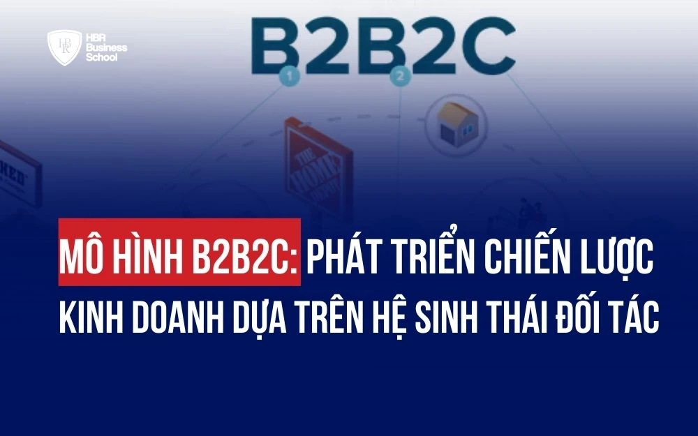 MÔ HÌNH B2B2C: PHÁT TRIỂN CHIẾN LƯỢC KINH DOANH DỰA TRÊN HỆ SINH THÁI ĐỐI TÁC