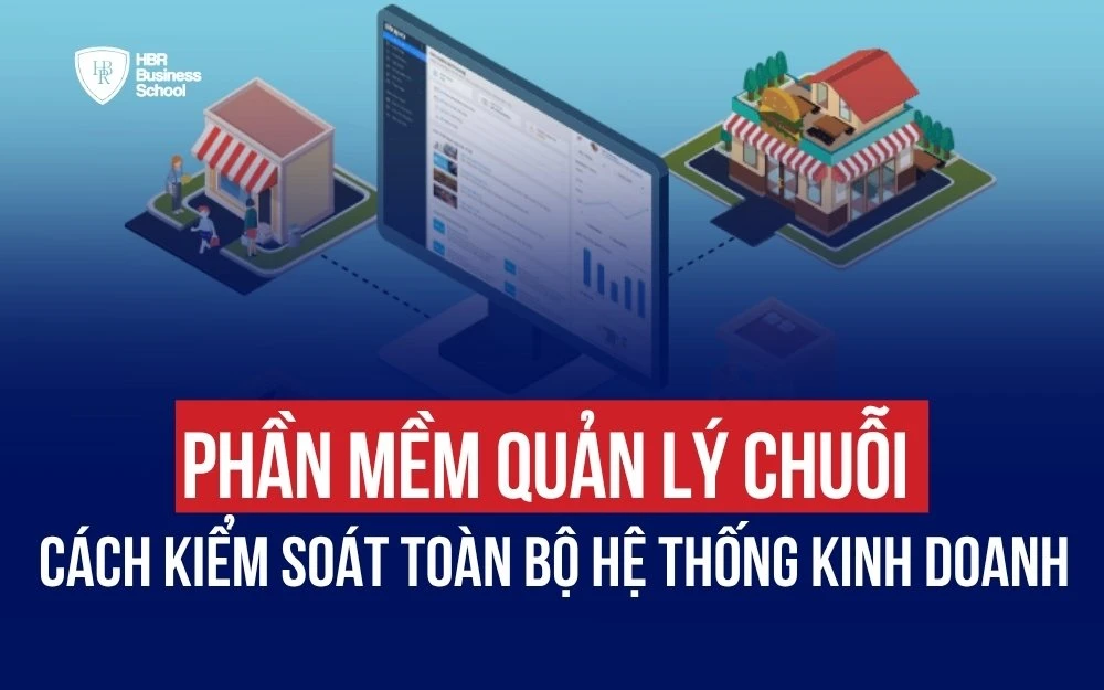 PHẦN MỀM QUẢN LÝ CHUỖI: CÁCH KIỂM SOÁT TOÀN BỘ HỆ THỐNG KINH DOANH