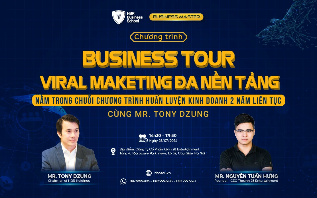 BUSINESS TOUR THEANH28 - VIRAL MARKETING ĐA NỀN TẢNG