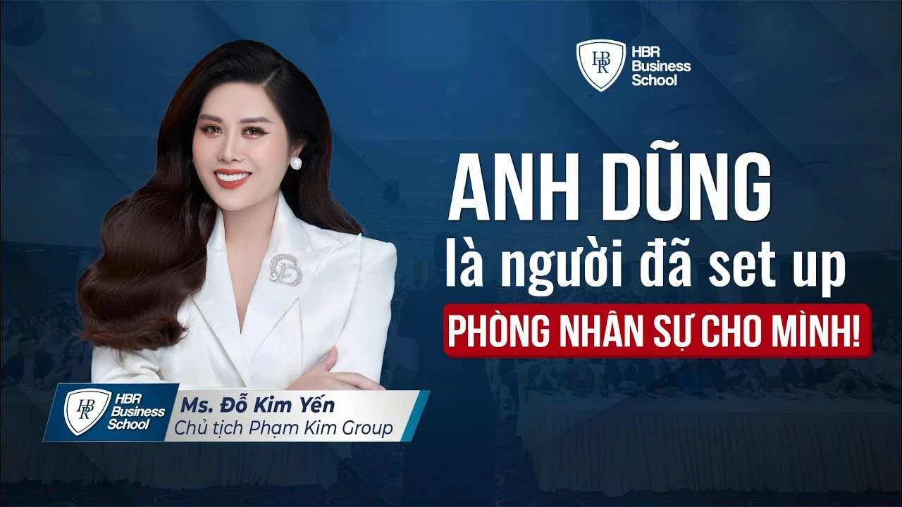 Business Master: Lời cảm ơn từ chị Đỗ Kim Yến dành cho thầy Mr. Tony Dzung | Trường doanh nhân HBR