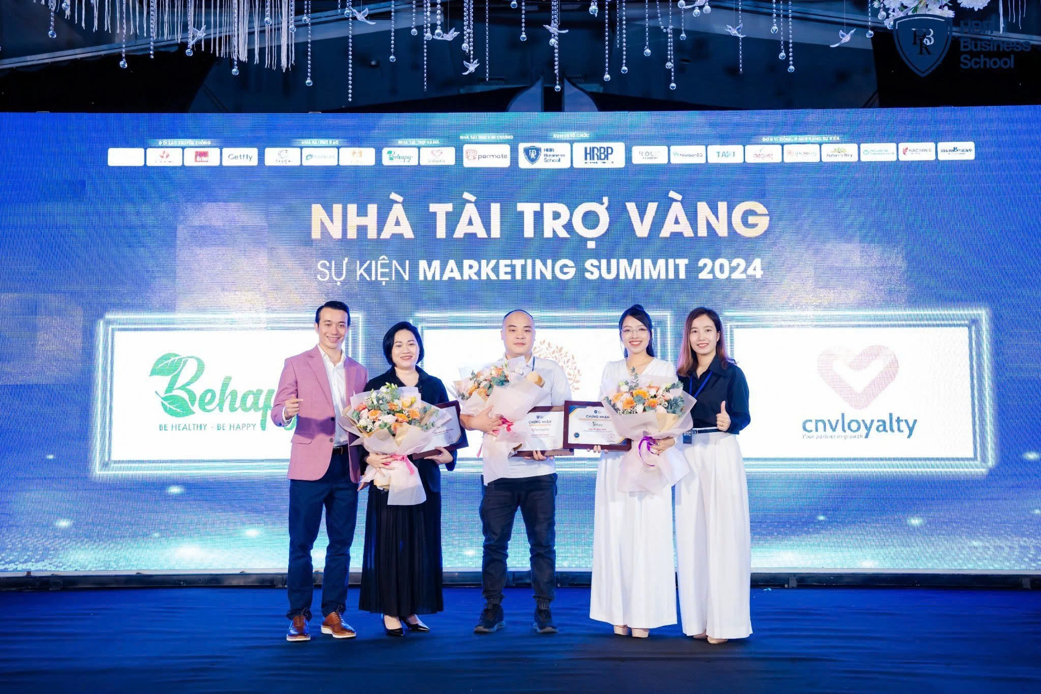 NHÀ TÀI TRỢ VÀNG BEHAPY VIỆT NAM ĐỒNG HÀNH CÙNG MARKETING SUMMIT 2024