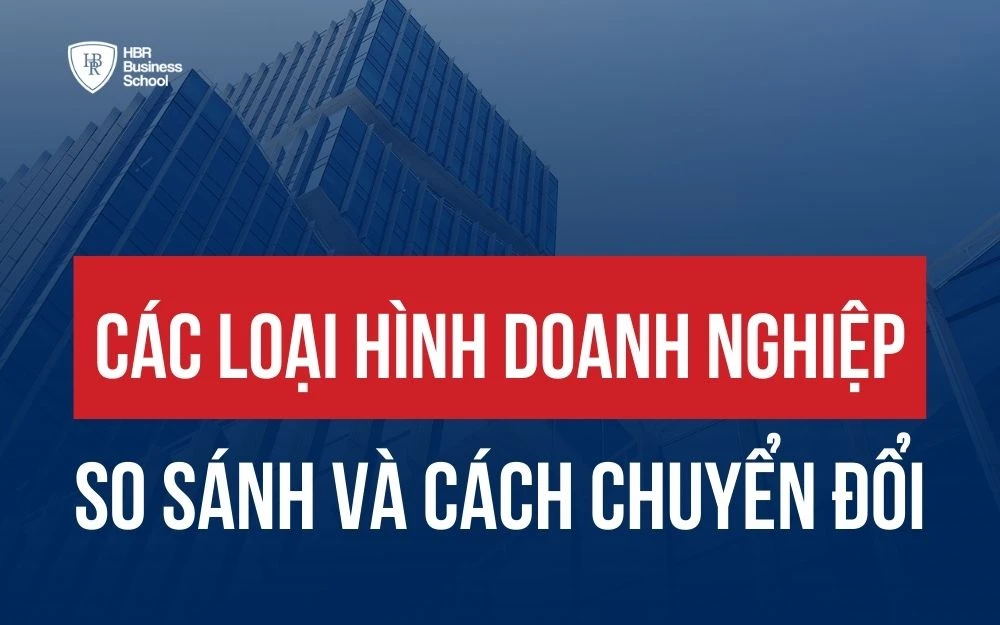 CÁC LOẠI HÌNH DOANH NGHIỆP TẠI VIỆT NAM: SO SÁNH VÀ CÁCH CHUYỂN ĐỔI