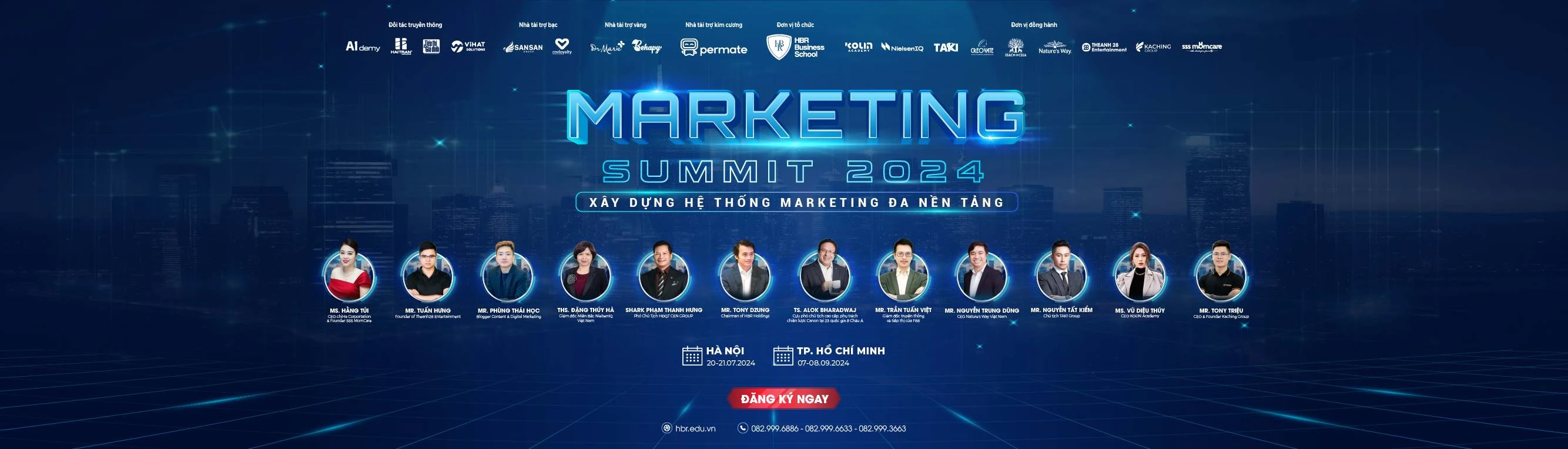 MARKETING SUMMIT 2024: XÂY DỰNG HỆ THỐNG MARKETING ĐA NỀN TẢNG (TP. HỒ CHÍ MINH)