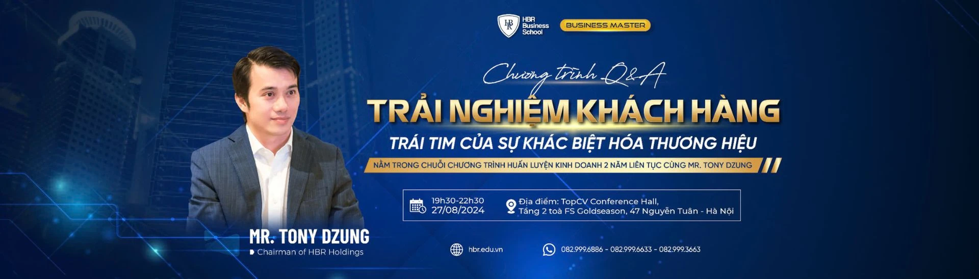 banner trải nghiệm khách hàng