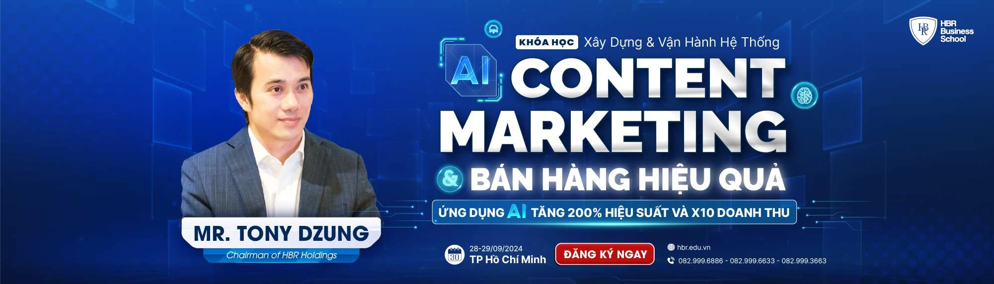 Khóa học xây dựng và vận hành hệ thống ai content marketing (LDP)