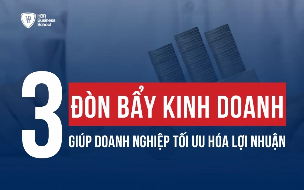 3 LOẠI ĐÒN BẨY KINH DOANH GIÚP DOANH NGHIỆP TỐI ƯU HÓA LỢI NHUẬN