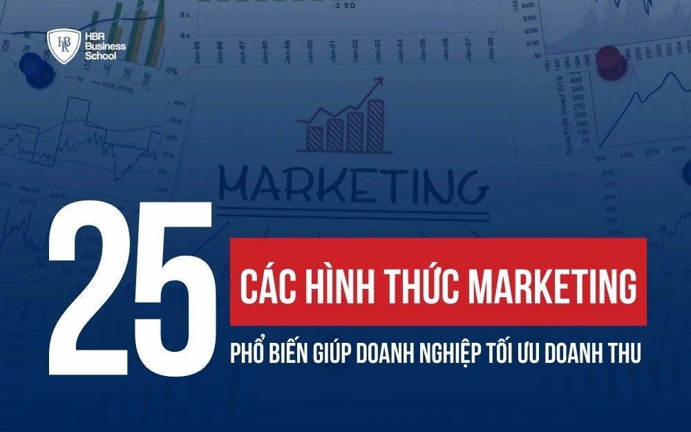 25 HÌNH THỨC MARKETING PHỔ BIẾN GIÚP DOANH NGHIỆP TỐI ƯU DOANH THU