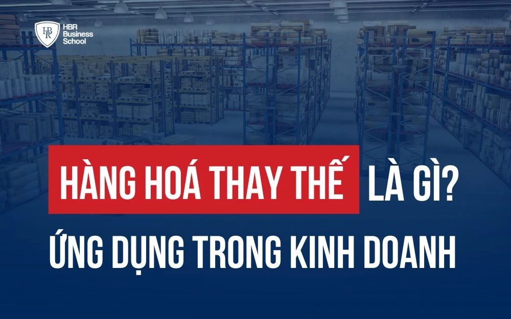 HÀNG HOÁ THAY THẾ LÀ GÌ? PHÂN LOẠI, ỨNG DỤNG TRONG KINH DOANH