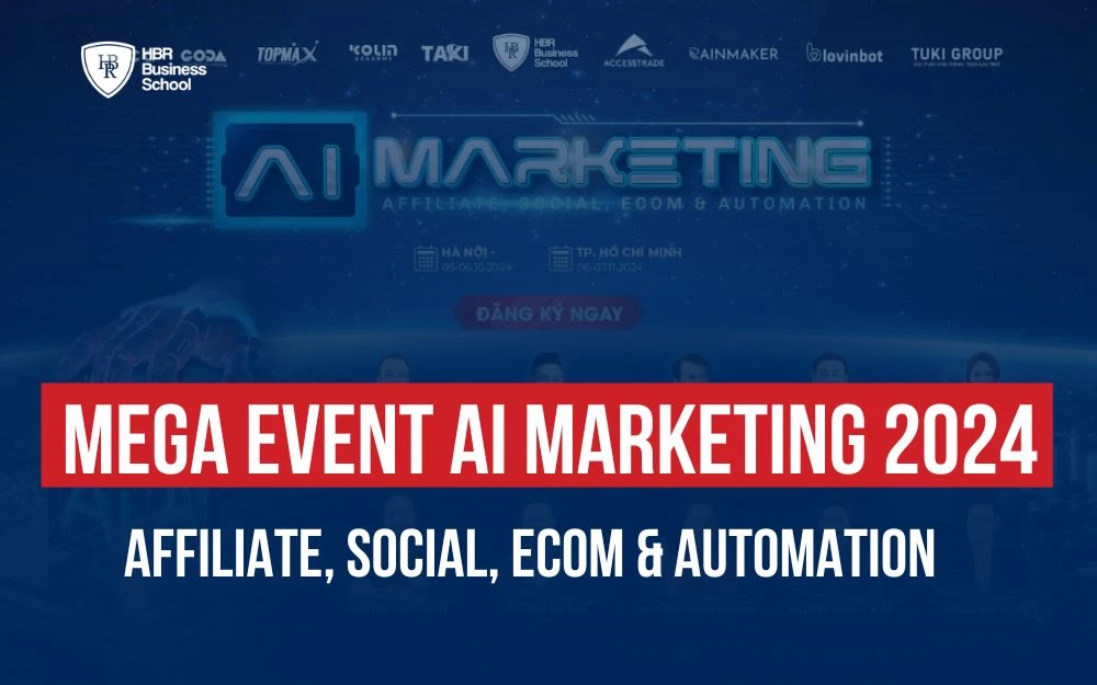 MEGA EVENT AI MARKETING 2024 HỨA HẸN SIÊU BÙNG NỔ TẠI TP. HỒ CHÍ MINH