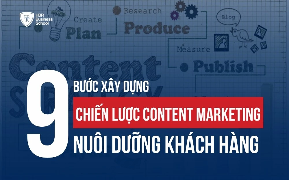 9 BƯỚC XÂY DỰNG CHIẾN LƯỢC CONTENT MARKETING NUÔI DƯỠNG KHÁCH HÀNG