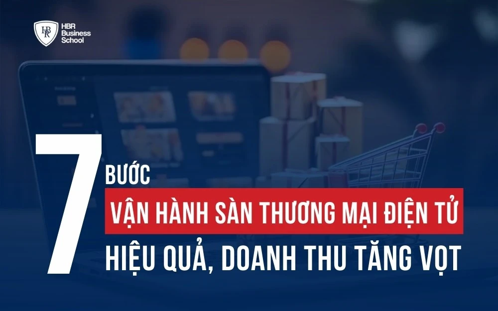 7 BƯỚC VẬN HÀNH SÀN THƯƠNG MẠI ĐIỆN TỬ HIỆU QUẢ, DOANH THU TĂNG VỌT