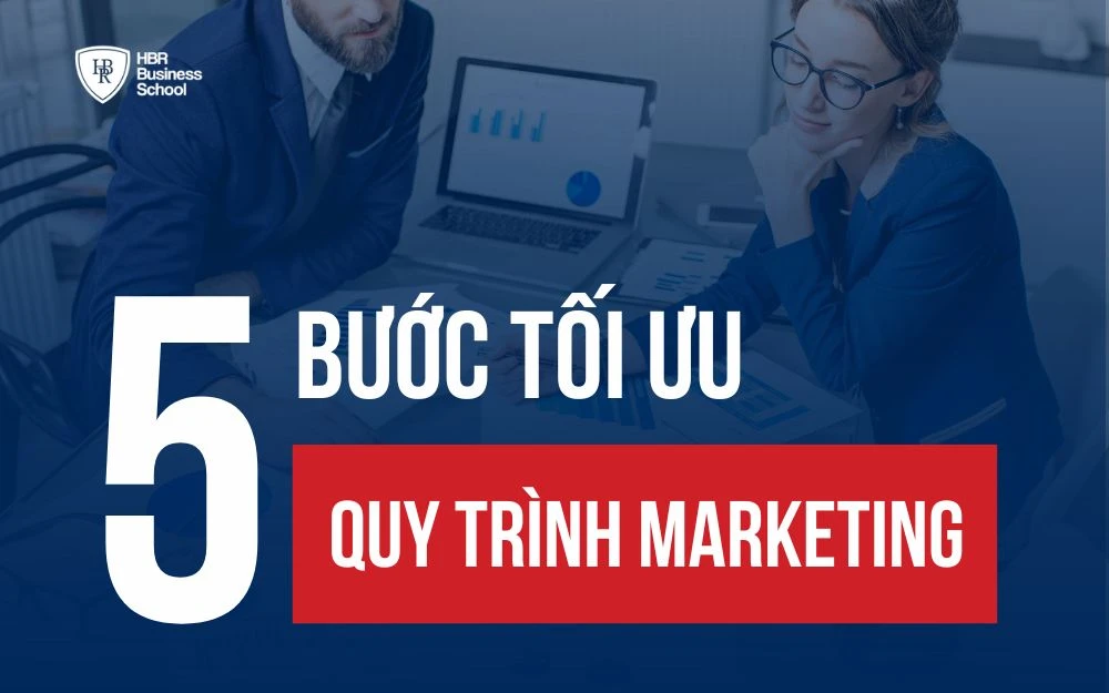 QUY TRÌNH MARKETING 5 BƯỚC TỐI ƯU CHO MỌI DOANH NGHIỆP