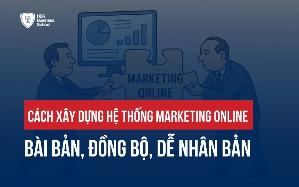 CÁCH XÂY DỰNG HỆ THỐNG MARKETING ONLINE BÀI BẢN, ĐỒNG BỘ, DỄ NHÂN BẢN
