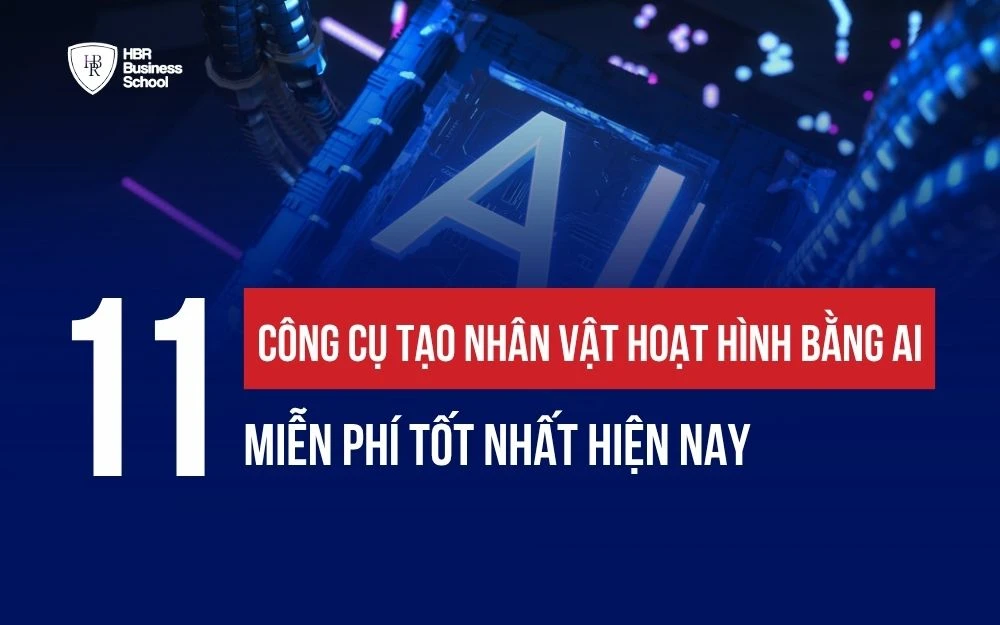 11 CÔNG CỤ TẠO NHÂN VẬT HOẠT HÌNH BẰNG AI MIỄN PHÍ TỐT NHẤT HIỆN NAY