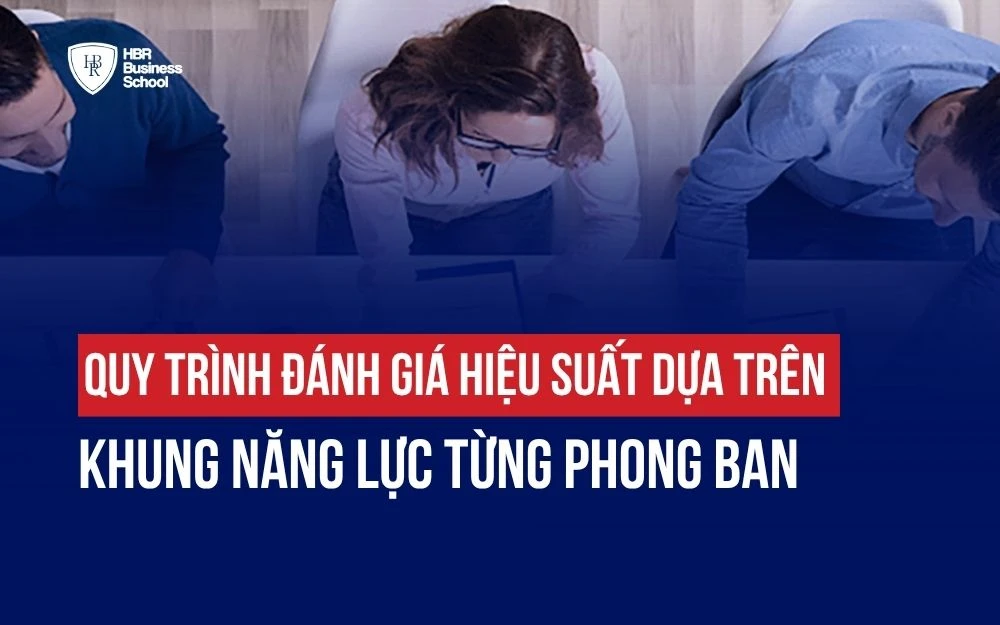 QUY TRÌNH ĐÁNH GIÁ HIỆU SUẤT DỰA TRÊN KHUNG NĂNG LỰC TỪNG PHÒNG BAN