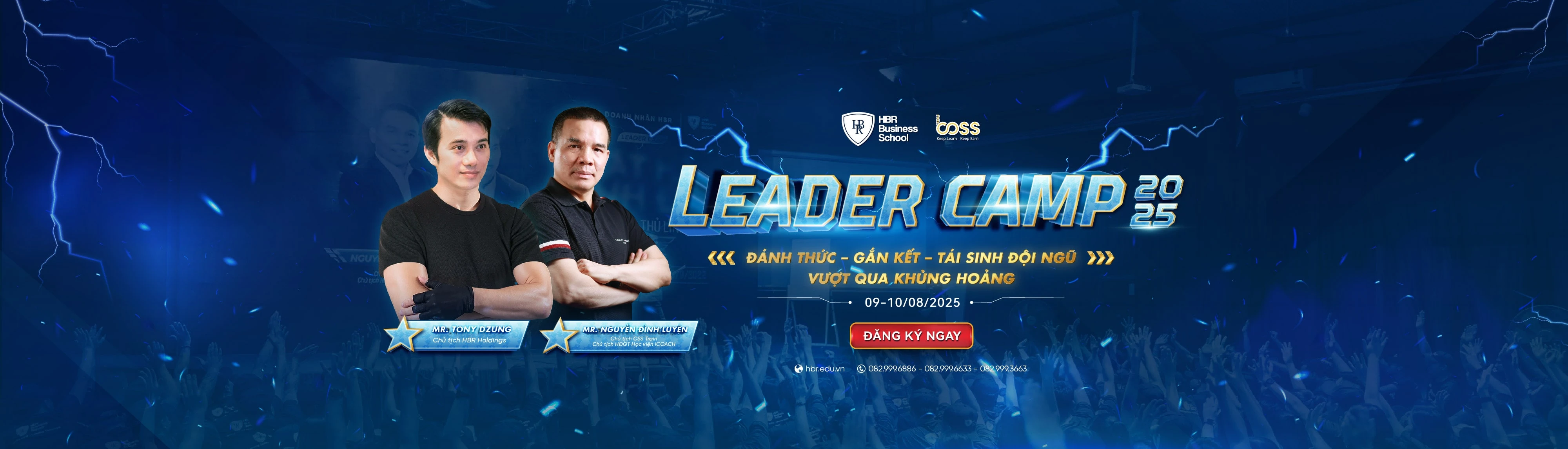 LEADER CAMP 2025: ĐÁNH THỨC, GẮN KẾT, TÁI SINH ĐỘI NGŨ VƯỢT KHỦNG HOẢNG