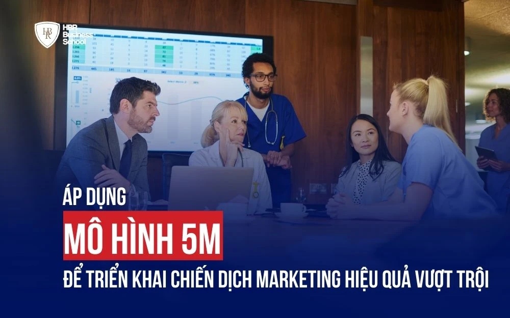 ÁP DỤNG MÔ HÌNH 5M ĐỂ TRIỂN KHAI CHIẾN DỊCH MARKETING HIỆU QUẢ VƯỢT TRỘI