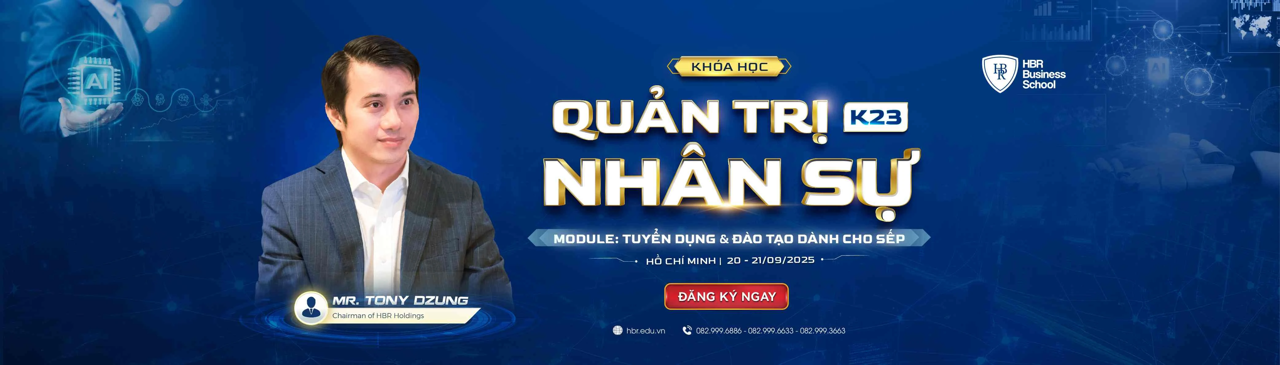QUẢN TRỊ NHÂN SỰ DÀNH CHO SẾP K23