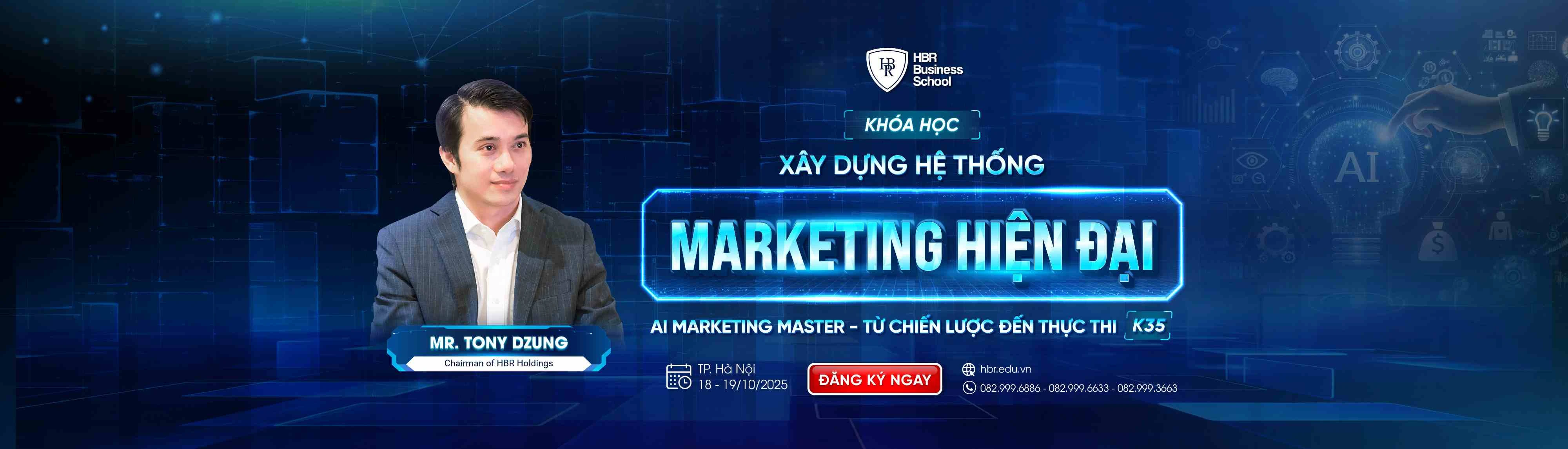XÂY DỰNG HỆ THỐNG MARKETING HIỆN ĐẠI TỪ CHIẾN LƯỢC ĐẾN THỰC THI K35