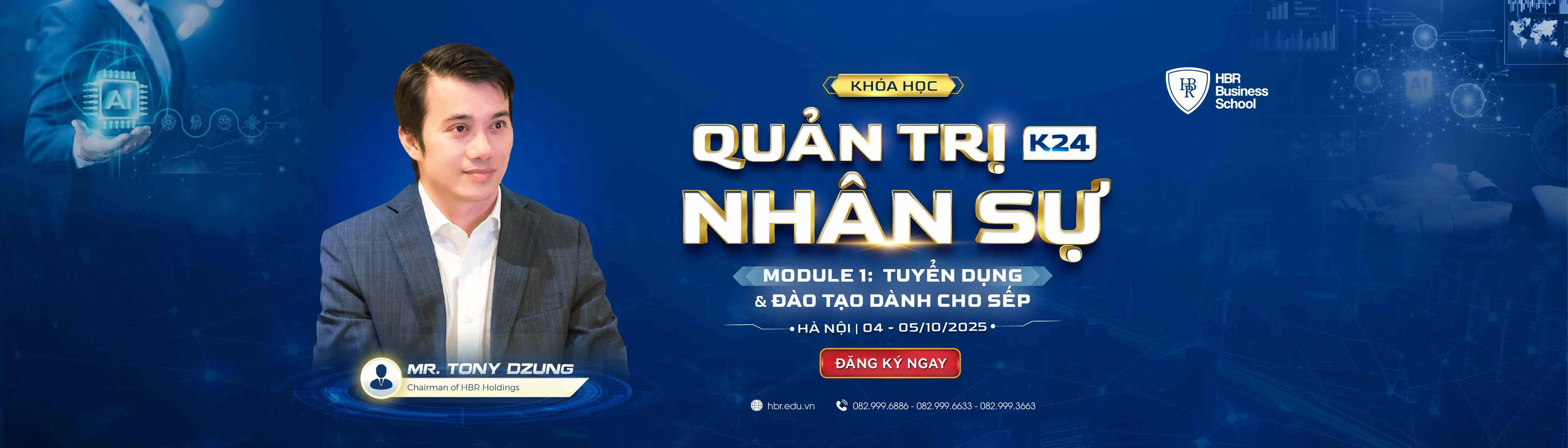 QUẢN TRỊ NHÂN SỰ DÀNH CHO SẾP K24