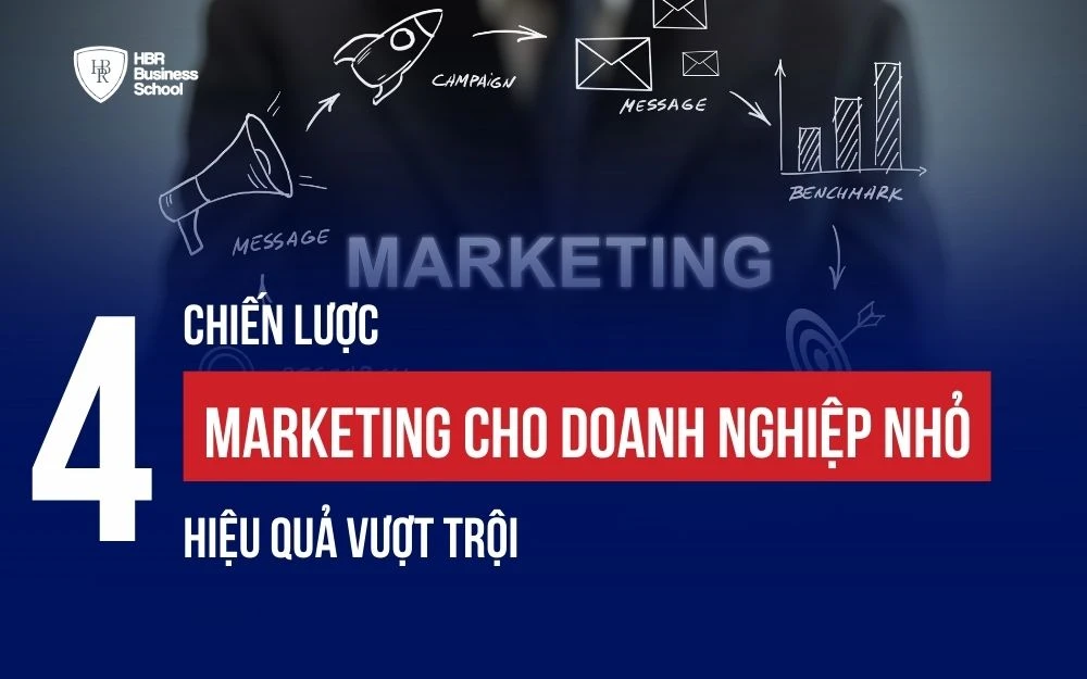 4 CHIẾN LƯỢC MARKETING CHO DOANH NGHIỆP NHỎ HIỆU QUẢ VƯỢT TRỘI