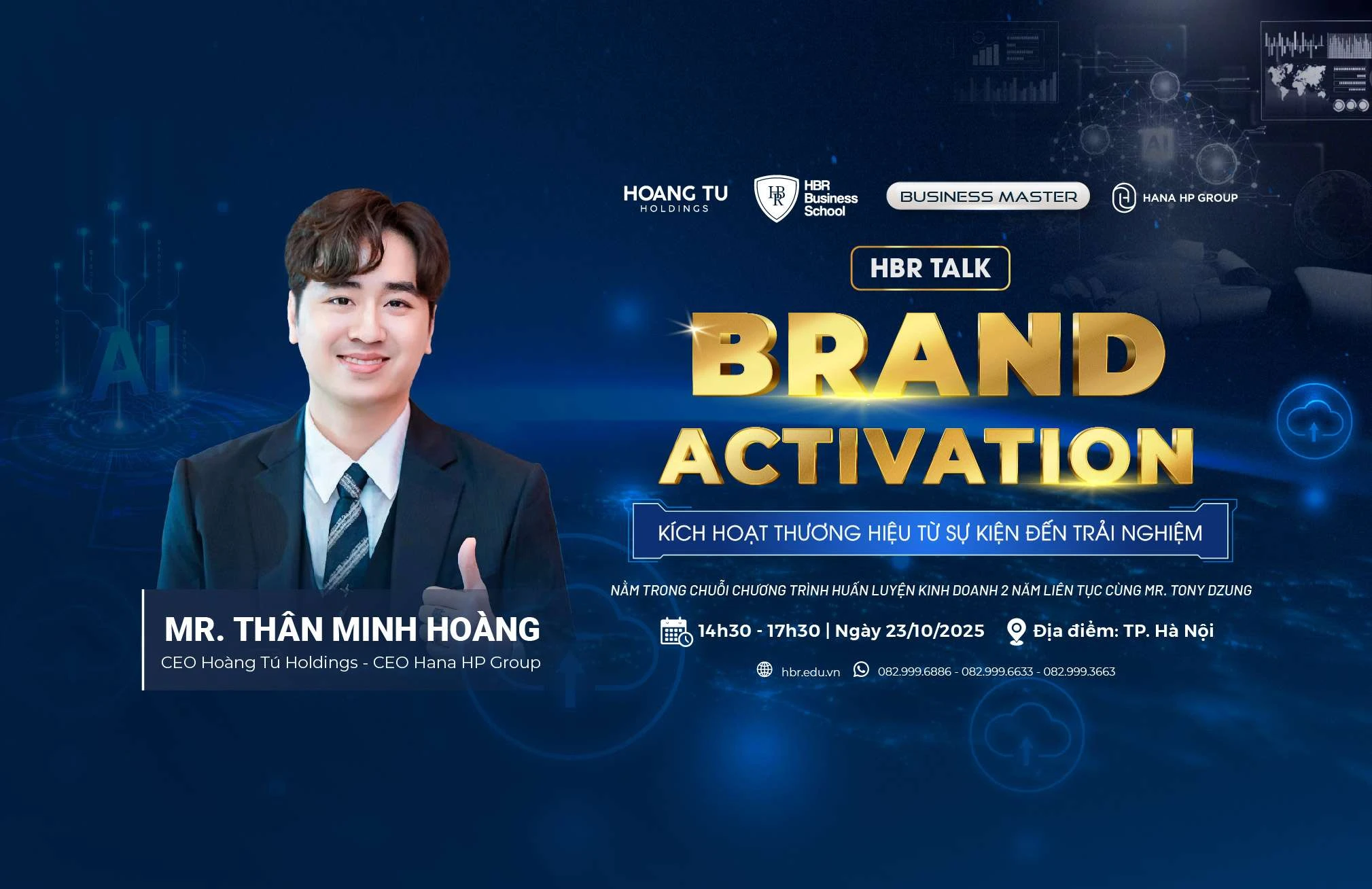 HBR TALK: BRAND ACTIVATION – KÍCH HOẠT THƯƠNG HIỆU TỪ SỰ KIỆN ĐẾN TRẢI NGHIỆM