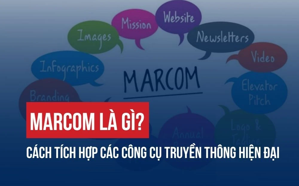 MARCOM LÀ GÌ? CÁCH TÍCH HỢP CÁC CÔNG CỤ TRUYỀN THÔNG HIỆN ĐẠI