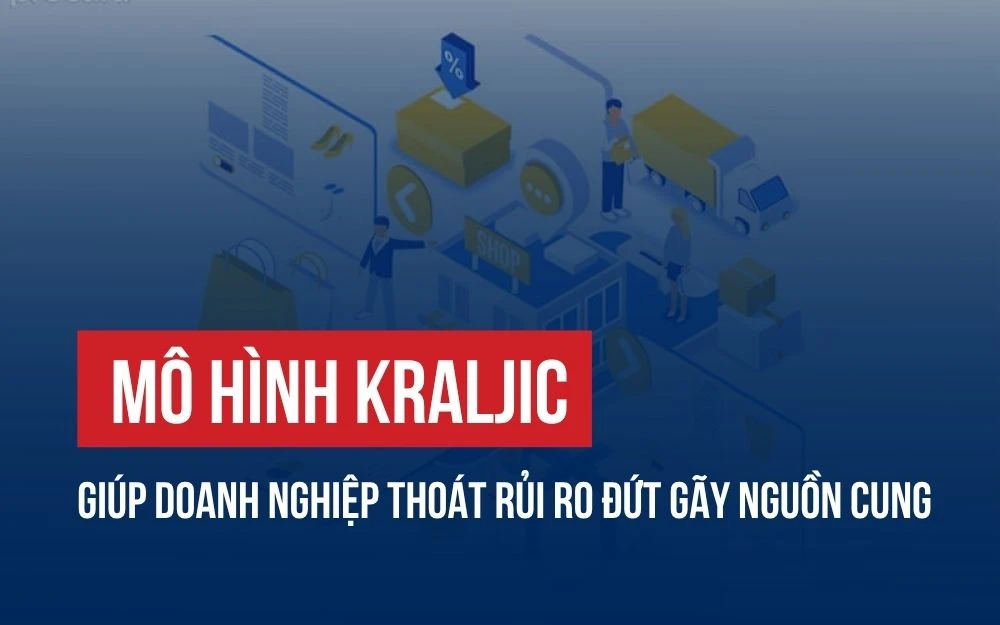 MÔ HÌNH KRALJIC GIÚP DOANH NGHIỆP THOÁT RỦI RO ĐỨT GÃY NGUỒN CUNG