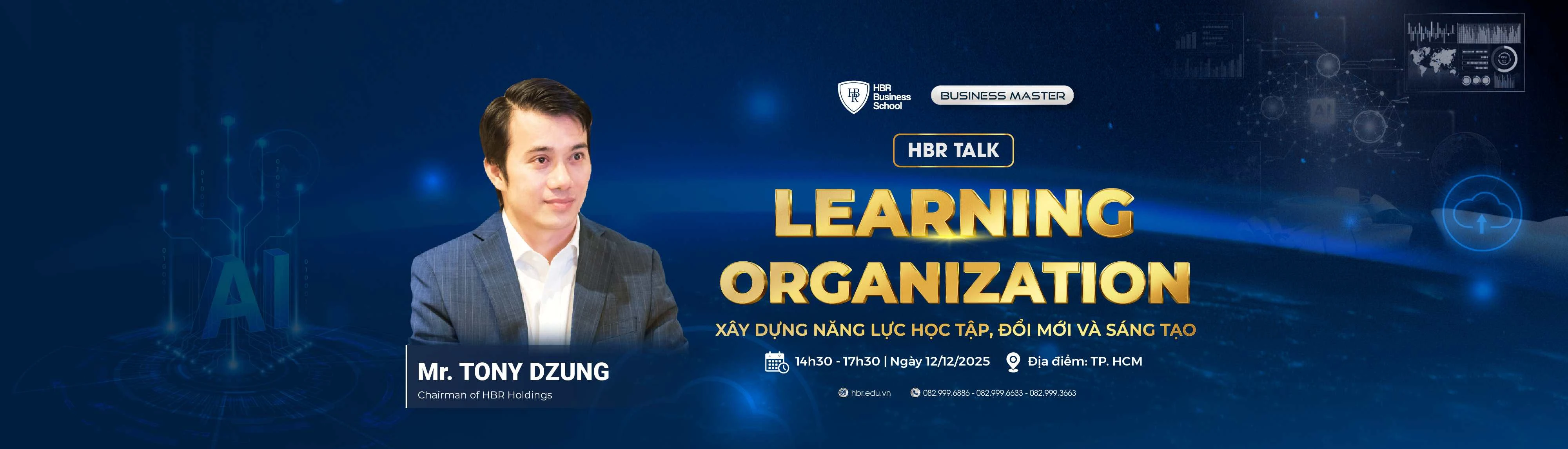 [BM] HBR TALK: LEARNING ORGANIZATION - XÂY DỰNG NĂNG LỰC HỌC TẬP,  ĐỔI MỚI VÀ SÁNG TẠO