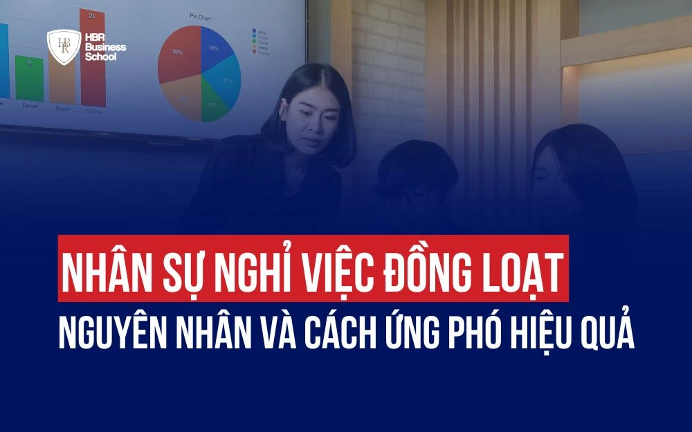 NHÂN SỰ NGHỈ VIỆC ĐỒNG LOẠT: NGUYÊN NHÂN VÀ CÁCH ỨNG PHÓ HIỆU QUẢ