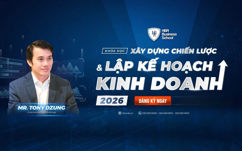 Dẫn dắt bởi Mr. Tony Dzung – Chuyên gia về Chiến lược & Kinh doanh