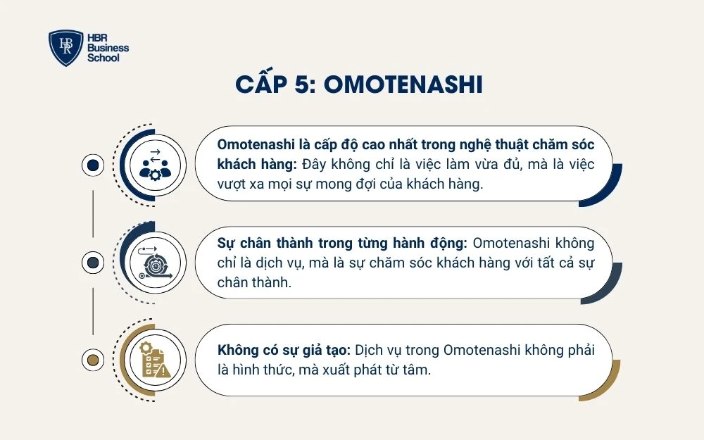 Cấp 5: Omotenashi